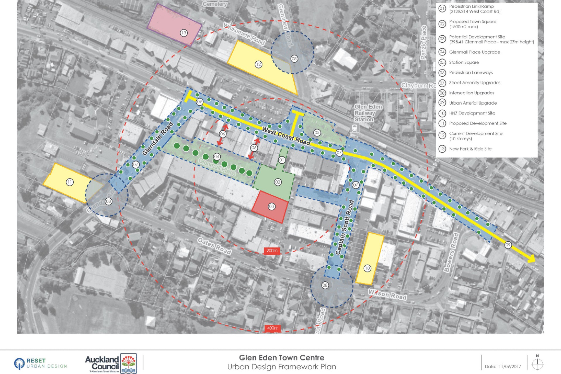 Glen Eden Town Centre Images
