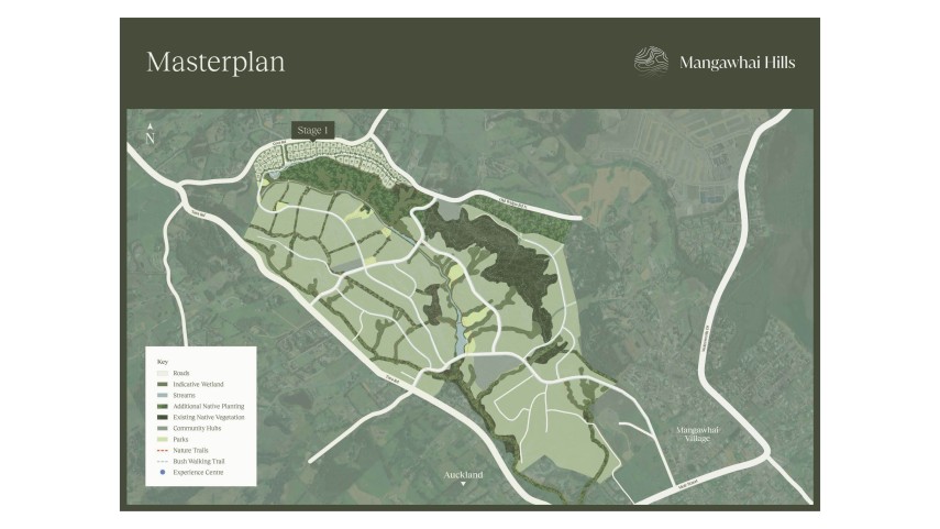 reset mangawhai hills masterplan