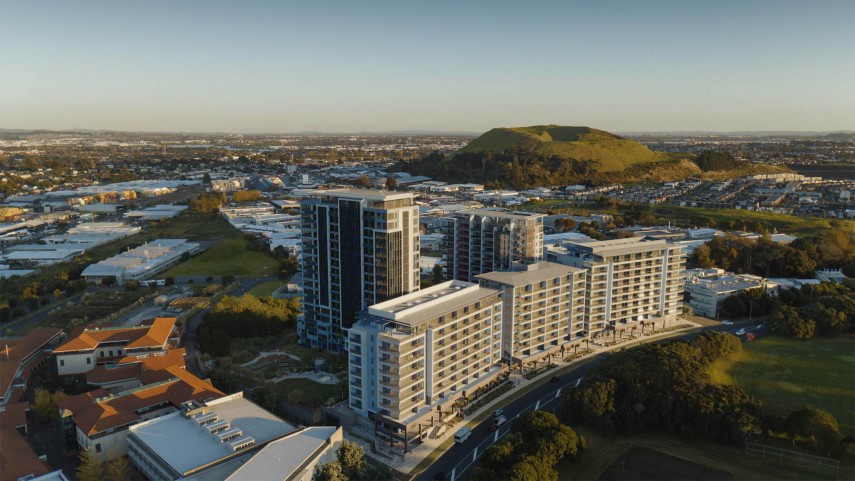 reset high density landscape led housing development