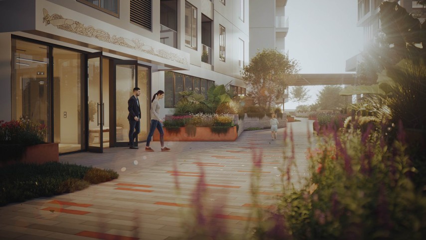 reset residential courtyard landscape architecture design