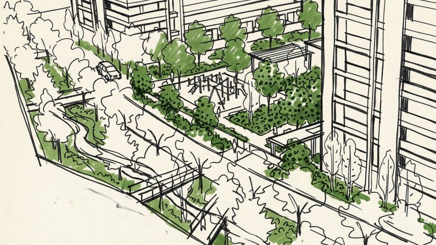 reset sustainable city planning auckland sketch