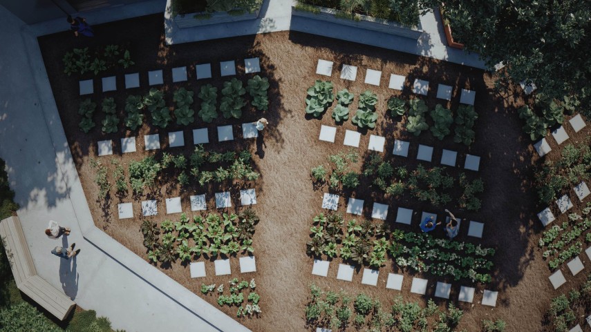 reset urban density with green space