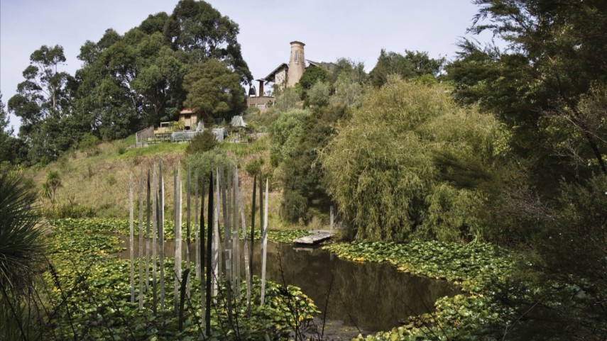 reset brick bay landscape water feature