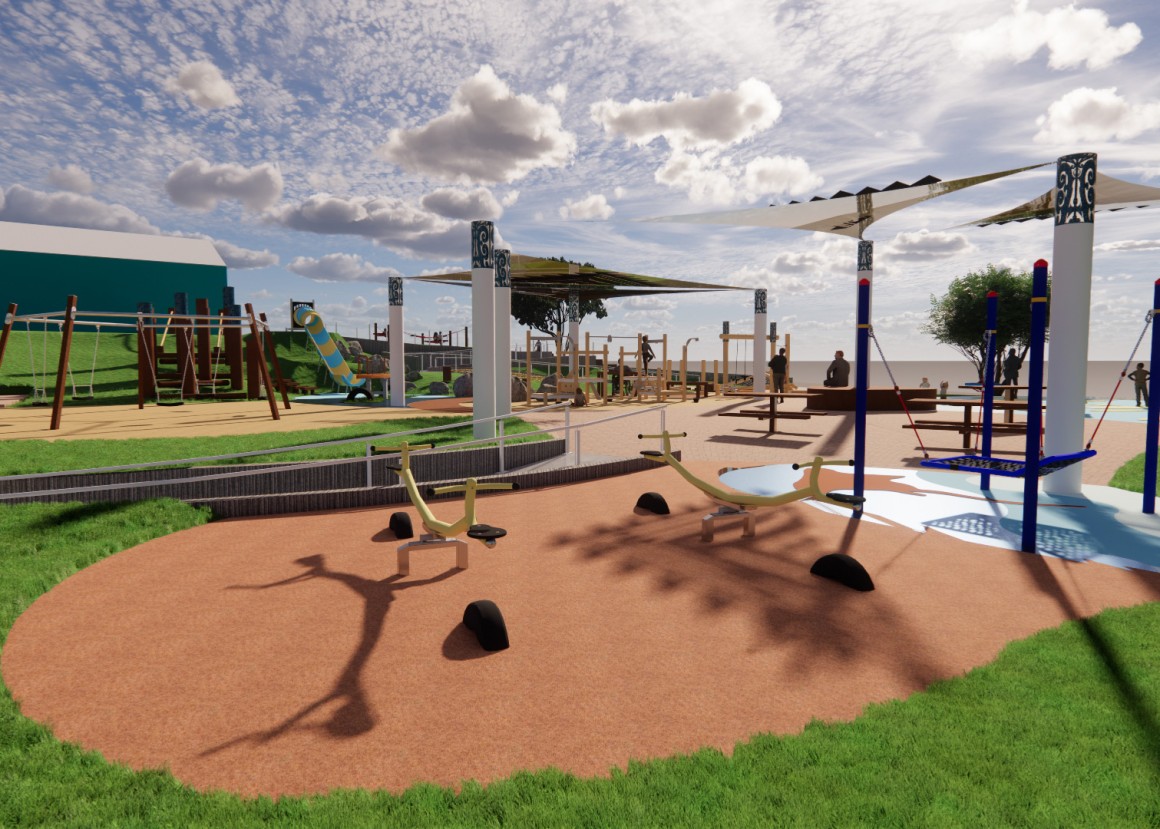 Reset Urban St Clair playground development