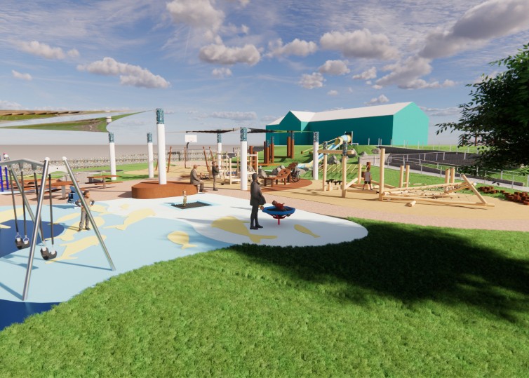 Reset Urban St Clair playground render