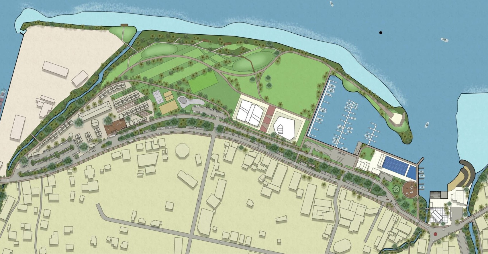 rendered plan scaled